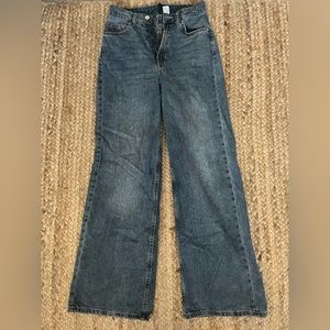 High waisted h&m jeans